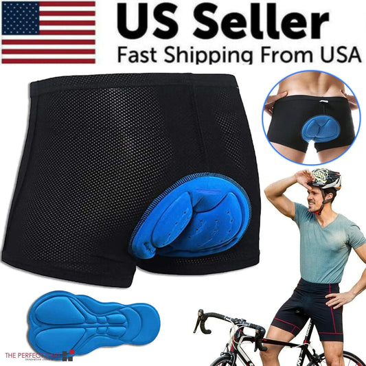 Men/Women Cycling Underwear With Sponge Gel 3D Padded