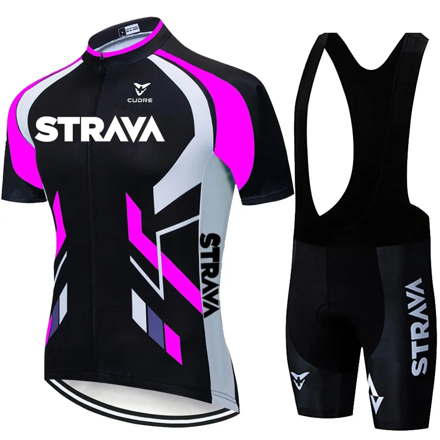 Strava Cycling Jersey sets