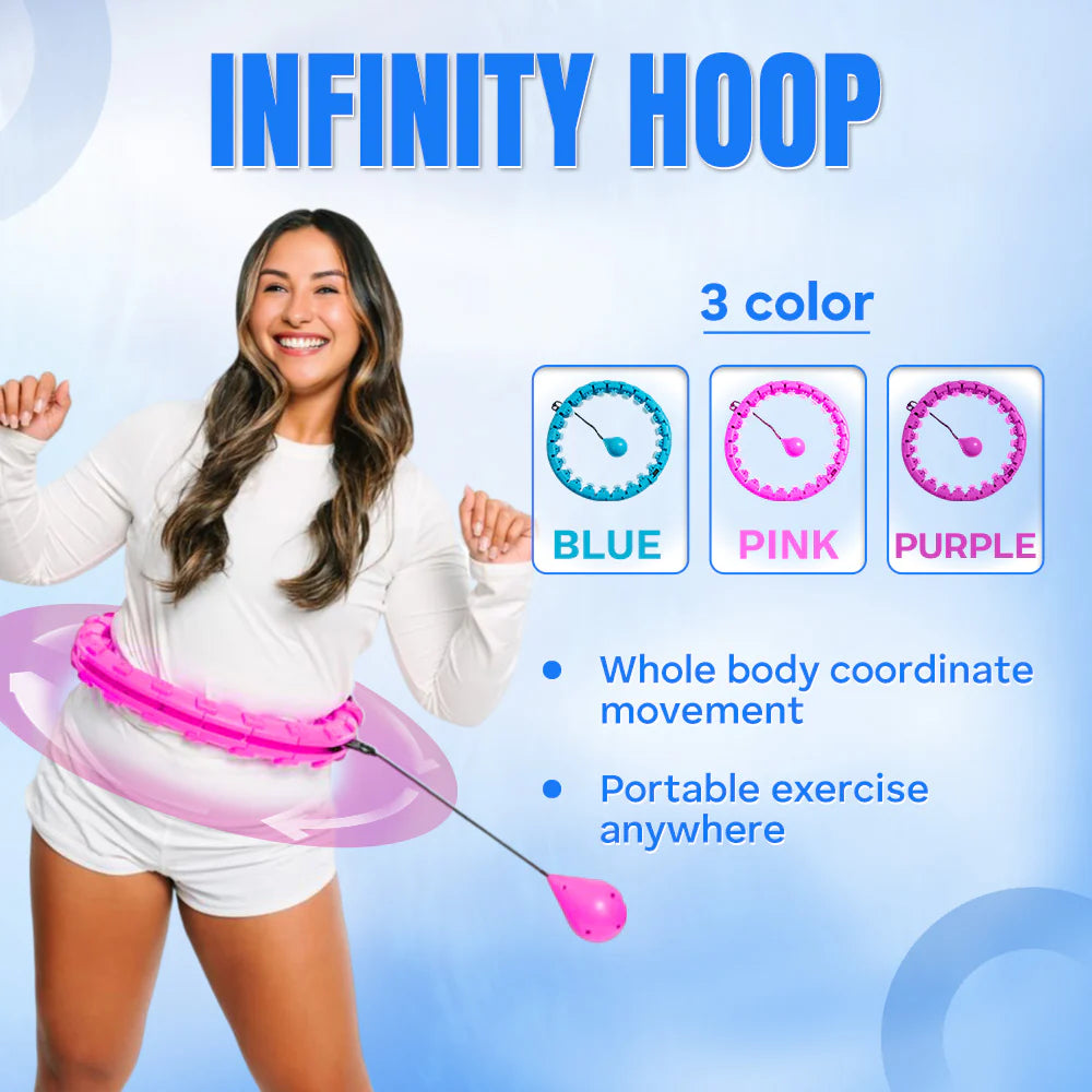 Infinity Hoop™ - Smart Weighted Hula Hoop