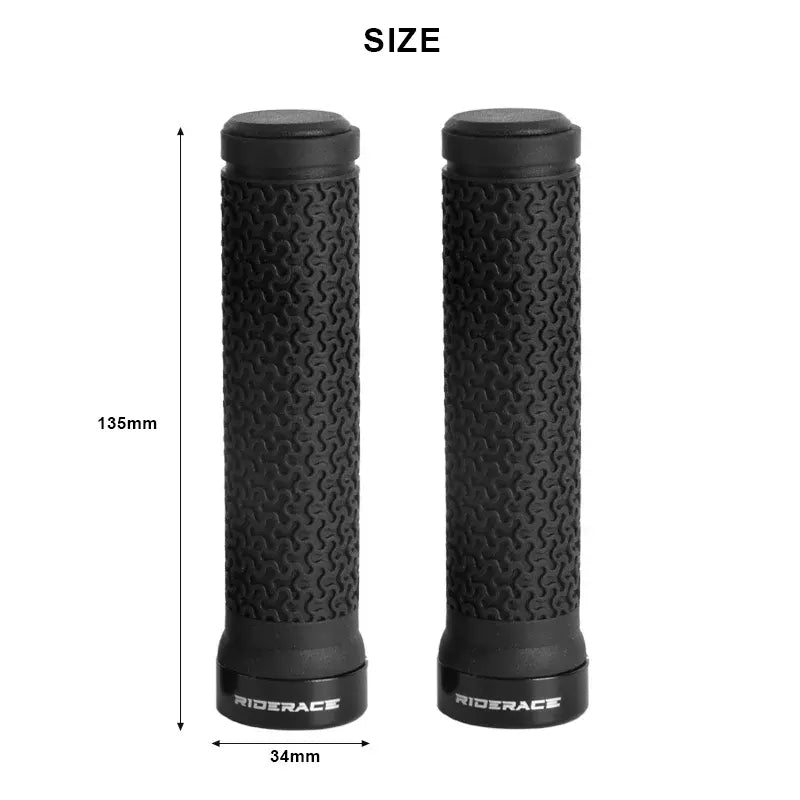 Non-slip Rubber Grips for Mountain Bike