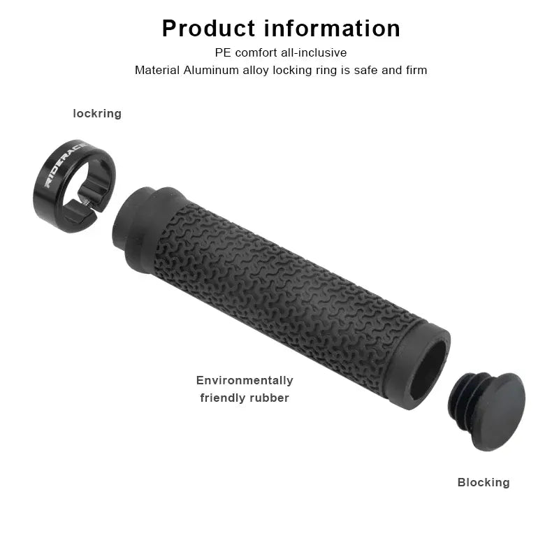 Non-slip Rubber Grips for Mountain Bike